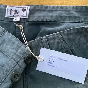 Inès Pant from Mille, army green size 8